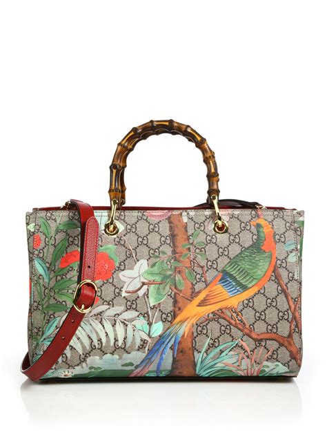 bamboo handle gucci|gucci bamboo handle shopper.